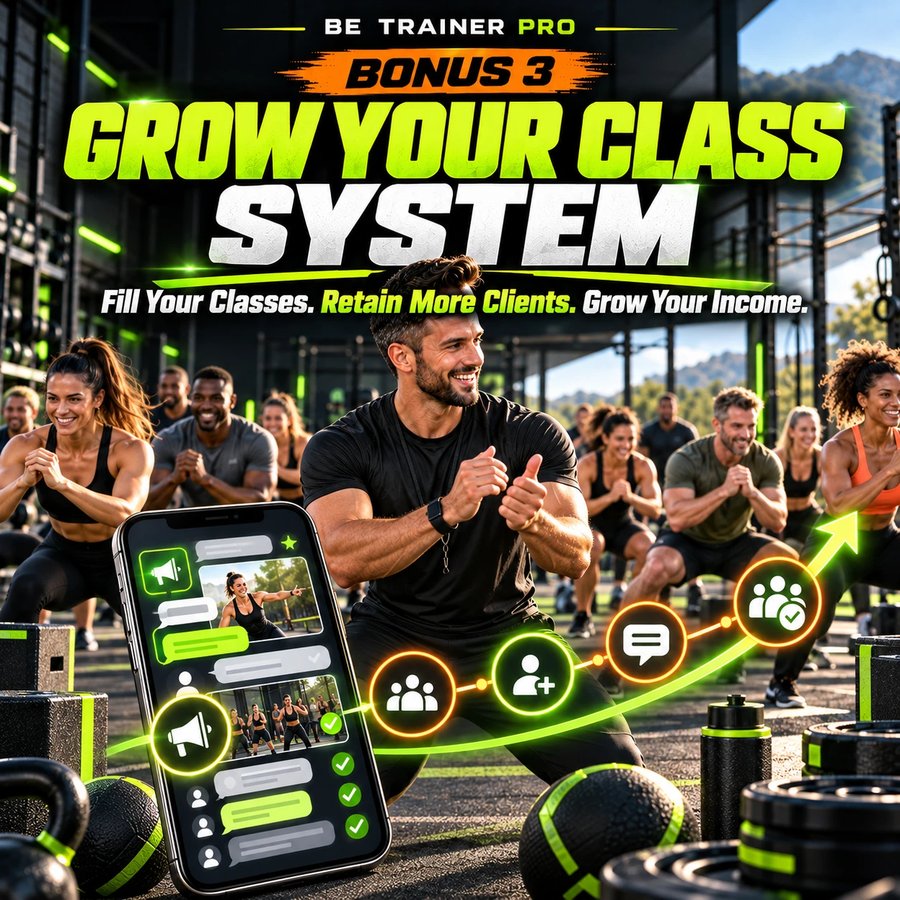 Bonus 3 Grow Your Class System